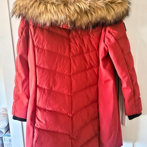 Atelier Noir Women's Down Parka Red Plus Sz XL Coat - Picture 2 of 8